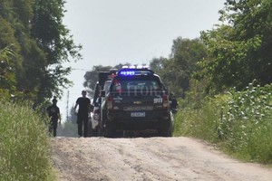 ELLITORAL_267207 |  Luis Cetraro El cuerpo de Ana Alurralde fue hallado al costado de un camino rural, en jurisdicción de Angel Gallardo
