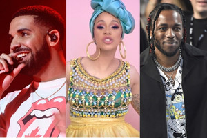 ELLITORAL_237603 |  Archivo Drake, Cardi B y Kendrick Lamar se presentan como los favoritos de la edición 2019