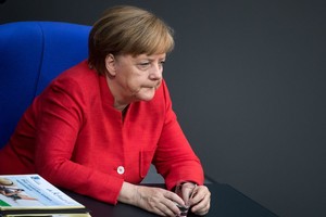 ELLITORAL_214101 |  Archivo El Litoral La canciller alemana, Angela Merkel, el 07/06/2018 en Berlín, Alemania, durante una sesión parlamentaria en el Parlamento alemán. Foto: Bernd von Jutrczenka/dpa +++ dpa-fotografia +++