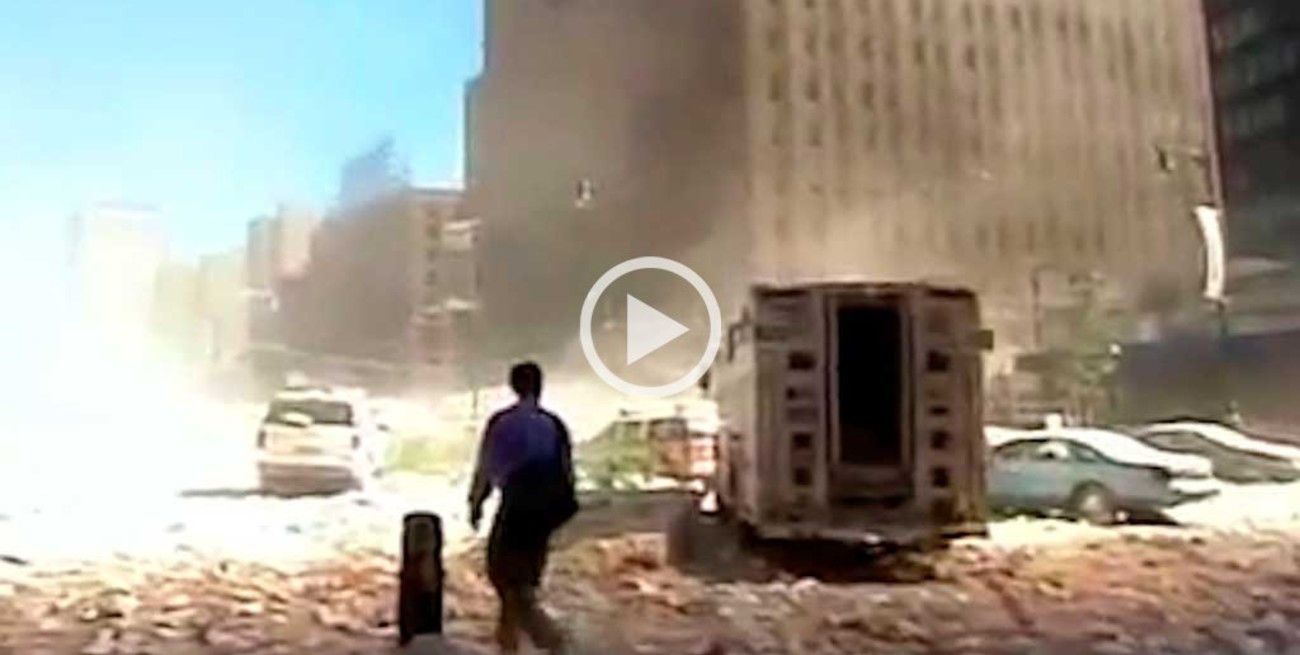 11-S: El video más crudo del ataque a las Torres Gemelas