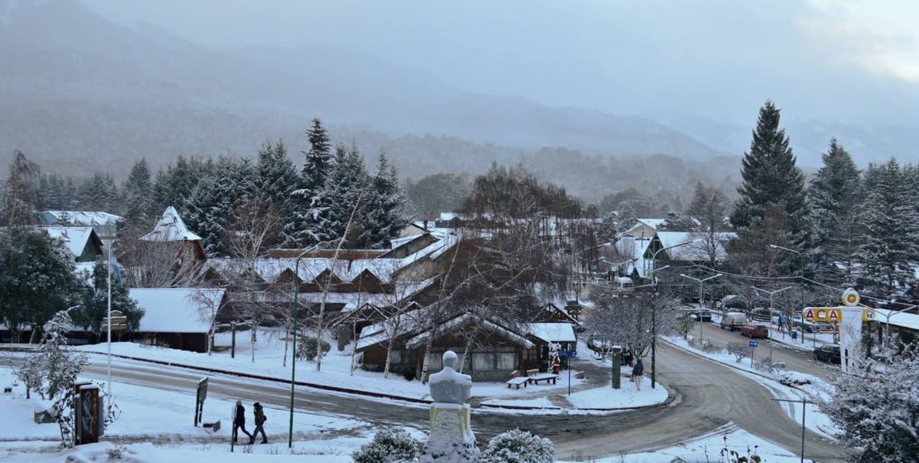En Villa La Angostura, nevó un 140% más que la media histórica