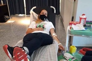 Gentileza Jerárquicos Salud En total 43 donantes hicieron su desinteresado aporte.  Se salvaron 172 vidas , dicen los organizadores.