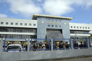 ELLITORAL_214457 |  DPA Superintendecia de la Policía en Curitiba, Brasil, en donde se encuentra la celda que le fue asignada al ex presidente brasileño Luiz Inácio Lula de Silva.