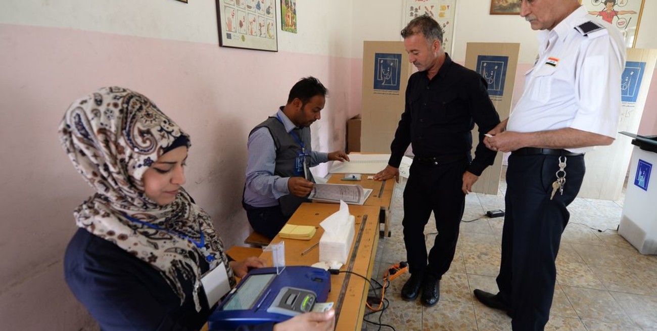 Arrancan primeras elecciones legislativas en Irak tras derrotar al Estado Islámico