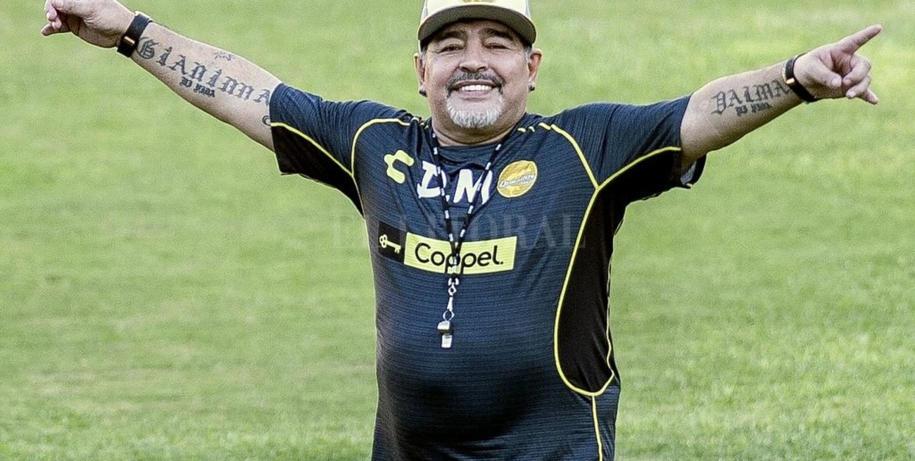 Tras unas horas internado, le dieron el alta a Maradona