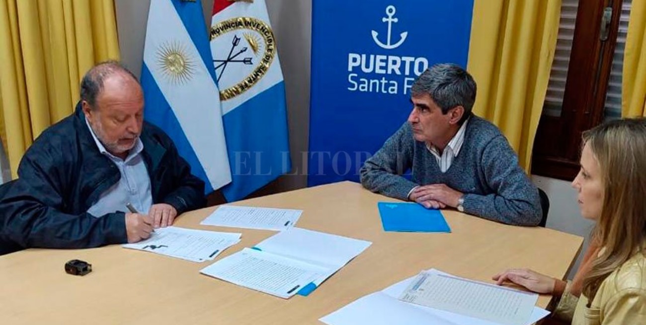 El Puerto de Santa Fe firmó un convenio de cooperación con UTN Santa Fe