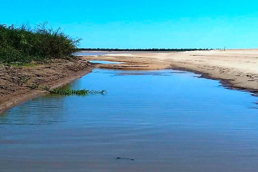 ELLITORAL_294517 |  Gentileza Actualidad Esquina Así luce la costa en Esquina, provincia de Corrientes