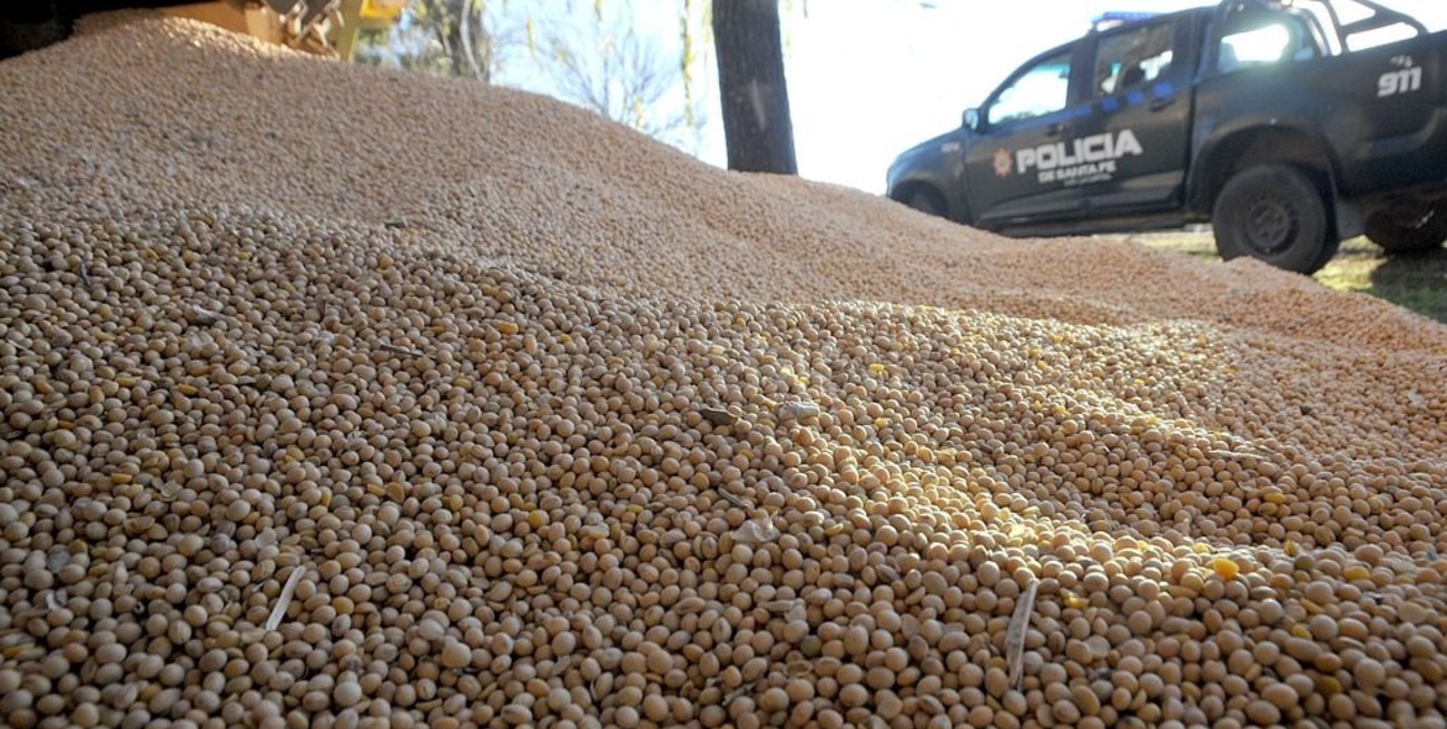 Recuperan en Santa Fe 50 toneladas de soja que habían sido robadas en Córdoba