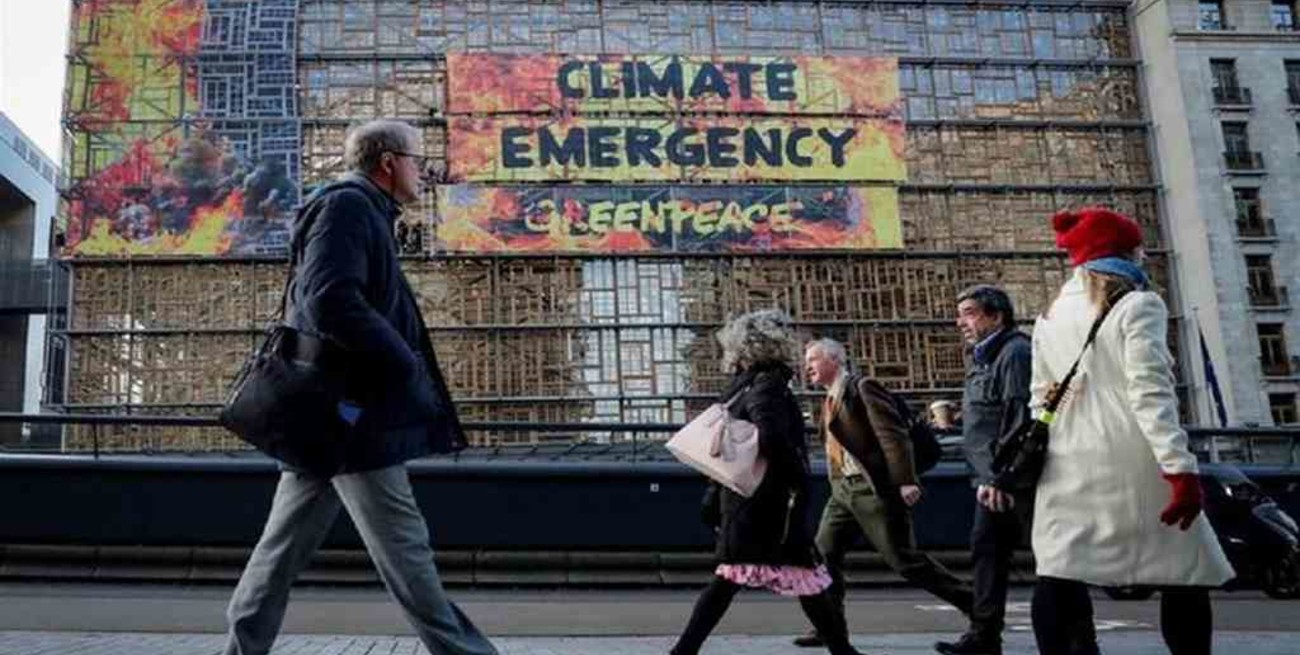 Greenpeace advierte sobre la "emergencia climática" ante la cumbre de la UE