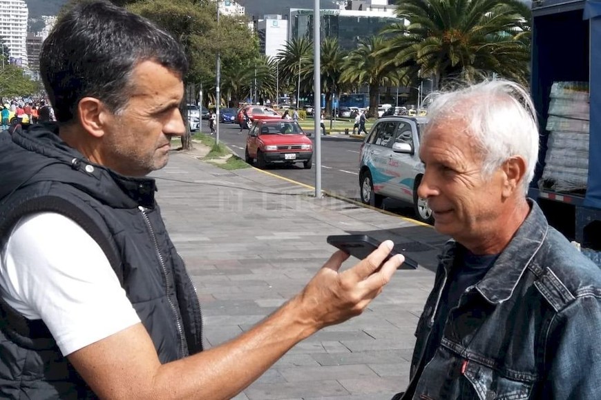ELLITORAL_267598 |  Archivo Eduardo Stelhick, un conocedor a fondo del fútbol ecuatoriano en general y de Independiente del Valle en particular. Según él, la experiencia de Colón será la que incline la balanza a su favor en la gran final del 9N.