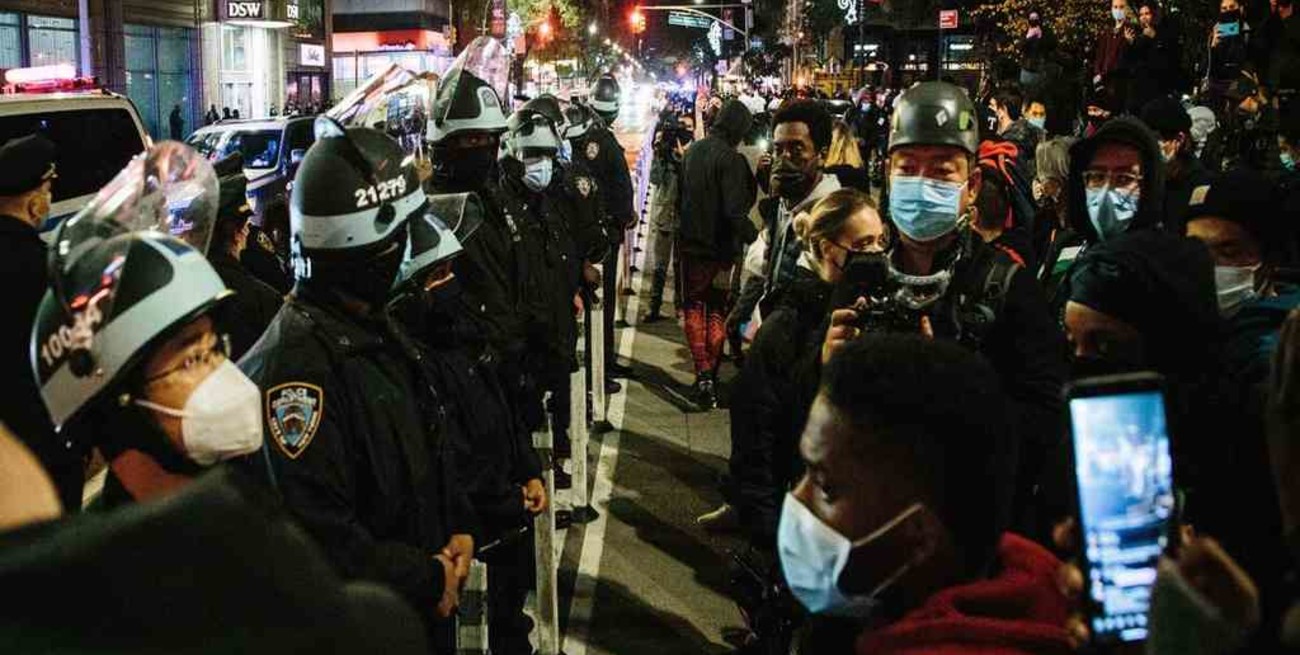 Nueva York: varios detenidos en protestas contra el supremacismo blanco