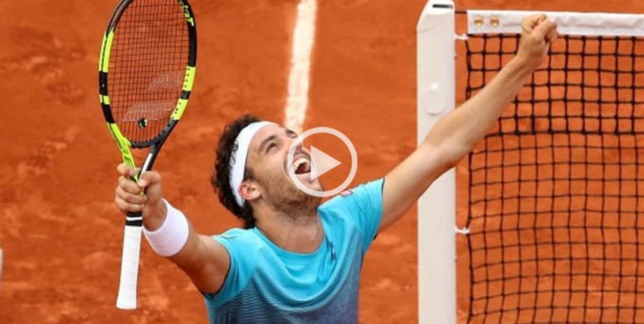 Sorpresa en Roland Garros: Cecchinato eliminó a Djokovic