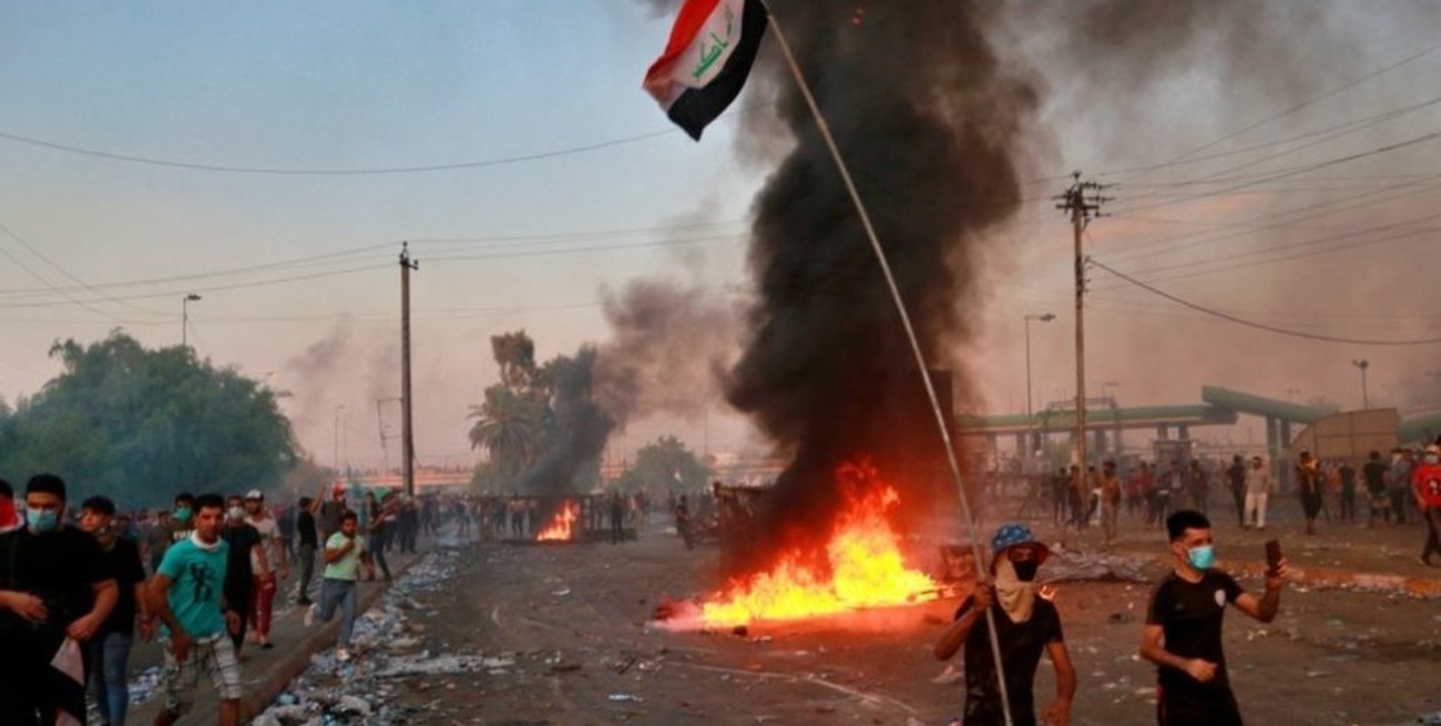 Al menos 13 muertos por protestas en Irak