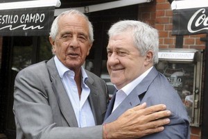 Archivo Los presidentes de River y Boca.