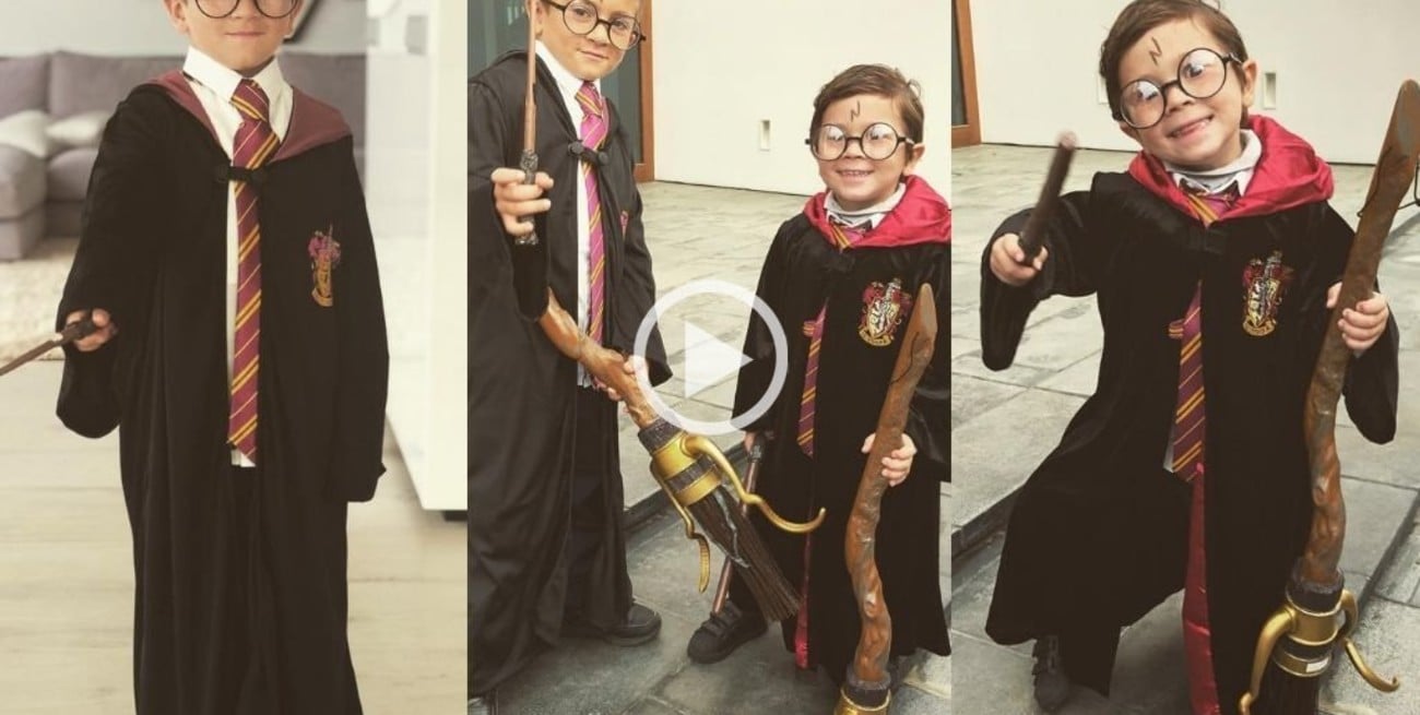 Viral: Los hijos de Messi lucieron hermosos trajes de Harry Potter