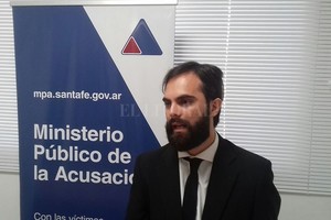 Archivo El Litoral El fiscal Ezequiel Hernández que lleva adelante la investigación