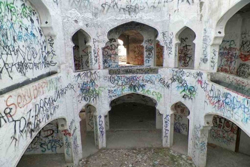 ELLITORAL_328633 |  Gentileza El interior de la mansión Las Mil y Una Noches, del fundador del Cártel de Juárez.