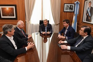 Prensa Ministerio del Interior Encuentro realizado en la Casa Rosada.