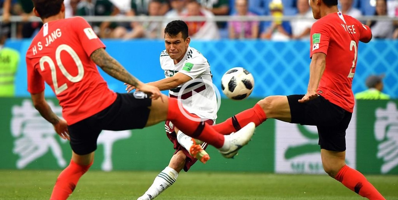 México venció a Corea del Sur y sumó su segundo triunfo en el Mundial