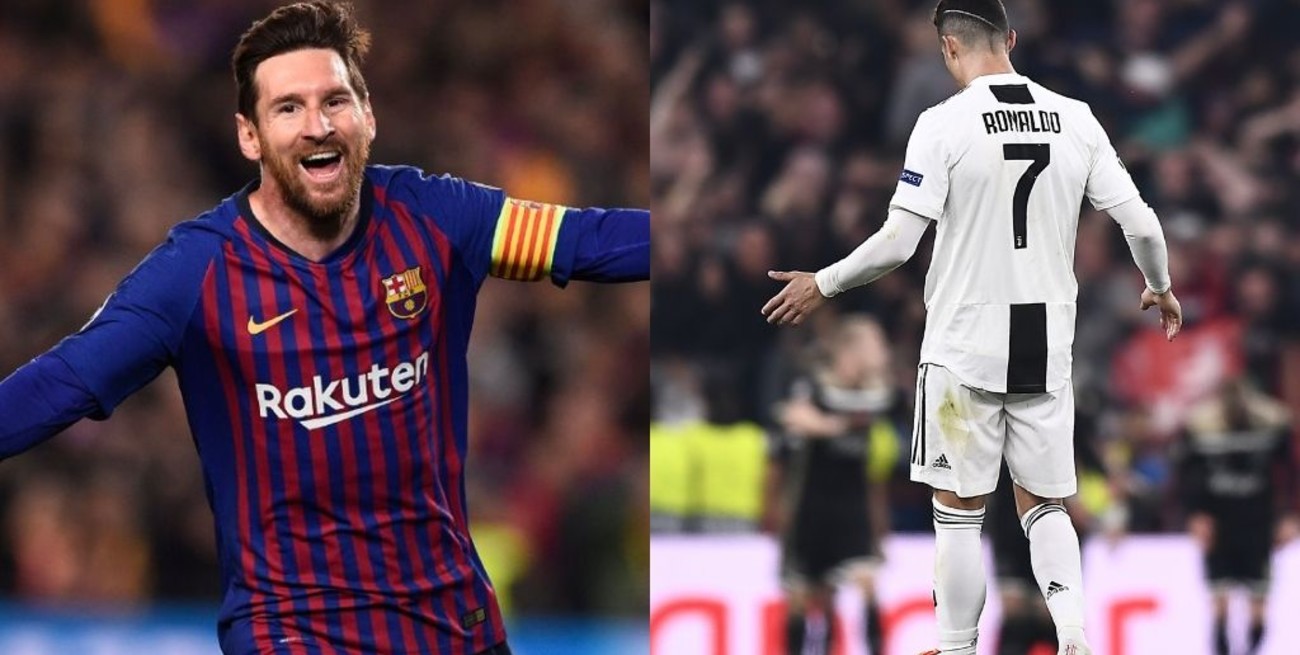 Champions: Barcelona avanzó con dos de Messi y Ajax eliminó a la Juventus de Ronaldo