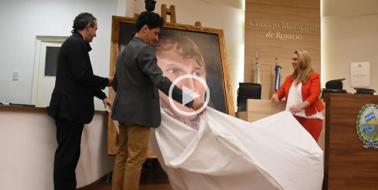 Video: Ramiro Ghigliazza mostró el rostro reconstruido de Manuel Belgrano
