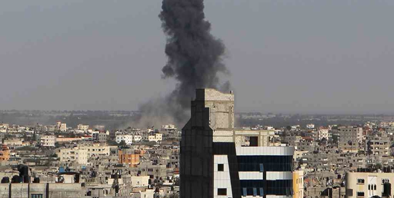Israel atacó a Gaza por el lanzamientos de proyectil y explosivos