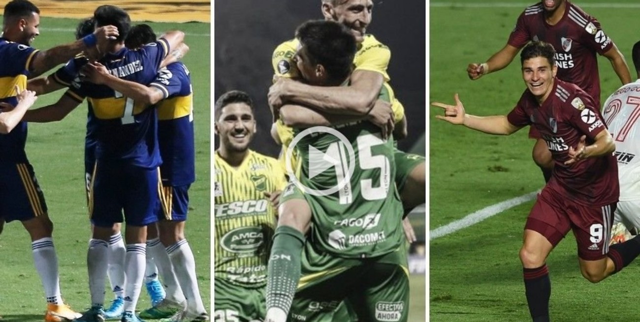 Video: Todos los goles de la Copa Libertadores de este jueves