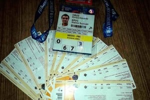 El Litoral Credencial y entradas, un recuerdo imborrable del Mundial de Rusia