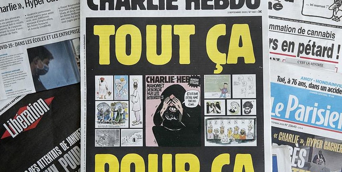 Al Qaeda amenazó con otra masacre a la revista francesa Charlie Hebdo por caricaturizar a Mahoma