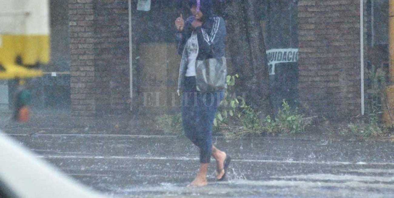 Rige un alerta por tormentas fuertes para sur y centro de Santa Fe