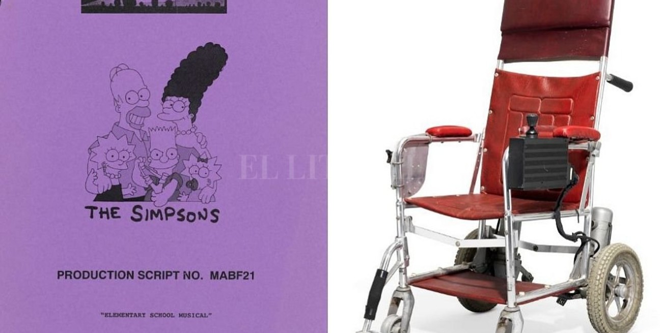 Subastarán objetos de Stephen Hawking, entre ellos una silla de ruedas y manuscritos