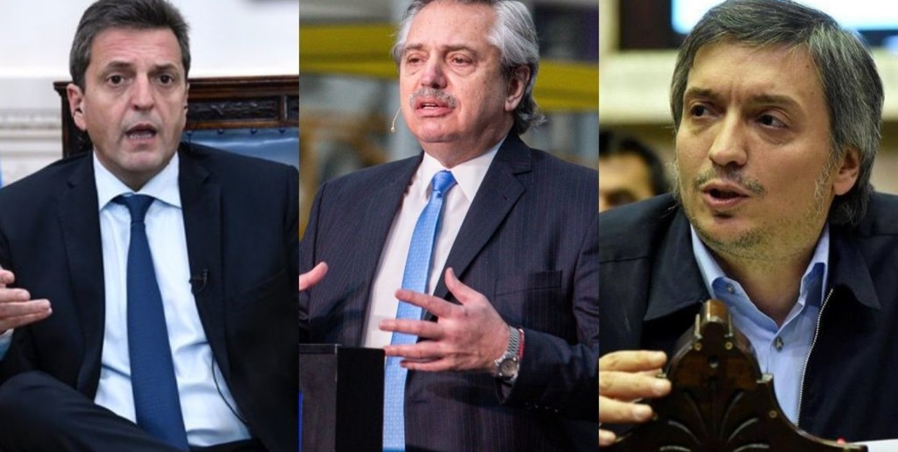 Alberto Ferández se reunió con Massa y Máximo Kirchner para definir la estrategia legislativa