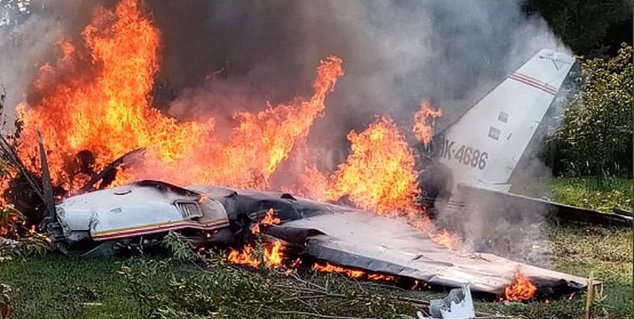 Cuatro muertos por la caída de una avioneta en Colombia