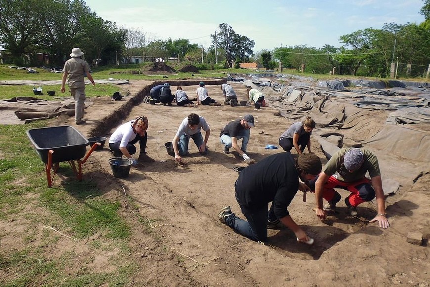 ELLITORAL_255622 | Transmedia VT Actual sitio arqueológico donde se realizan las tareas de investigación y donde afirman se construyó el fuerte.