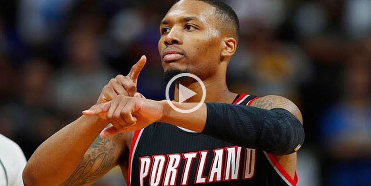 NBA: Portland le ganó a Dallas con 61 puntos de Lillard