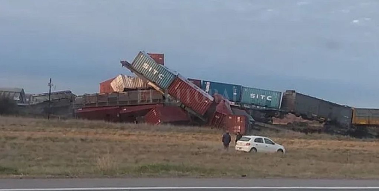 Descarriló un tren que iba de Neuquén a Bahía Blanca