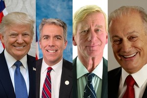ELLITORAL_282983 |  Internet y Redes De izquierda a derecha: Donald Trump, Joe Walsh, Bily Weld y Rocky de La Fuente.