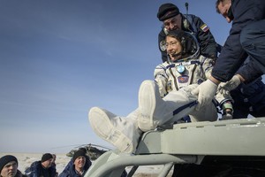 ELLITORAL_284203 |  NASA zzzzinte1NOTICIAS ARGENTINAS BAIRES, FEBRERO 6: La astronauta estadounidense Christina Koch regresó hoy a la Tierra tras batir el récord femenino de permanencia en el espacio al pasar casi un año a bordo de la Estación Espacial Internacional (ISS). Foto NA: @NASAzzzz
