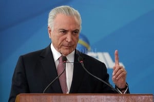 ELLITORAL_242560 |  Archivo El Litoral Michel Temer.