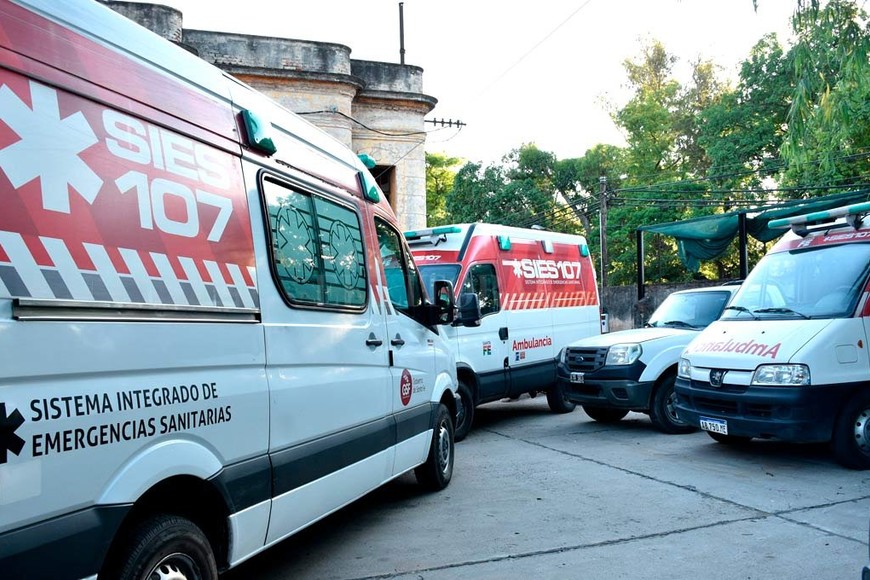 ELLITORAL_284919 |  Archivo - El Litoral 107. El servicio de emergencias santafesino tiene más de 400 ambulancias a lo largo y a lo ancho de toda la provincia.
