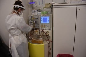 Flavio Raina Como en la imagen, el Hospital Iturraspe es uno de los lugares donde se puede recurrir para donar plasma.