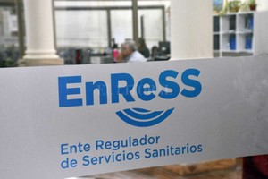 ELLITORAL_294719 |  Archivo El Litoral El Ente Regulador de los Servicios Sanitarios fue creado en 1994, al privatizarse la Dipos.