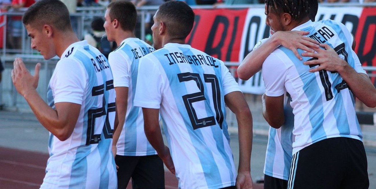 Sub 20: Argentina necesita un resultado positivo ante Colombia