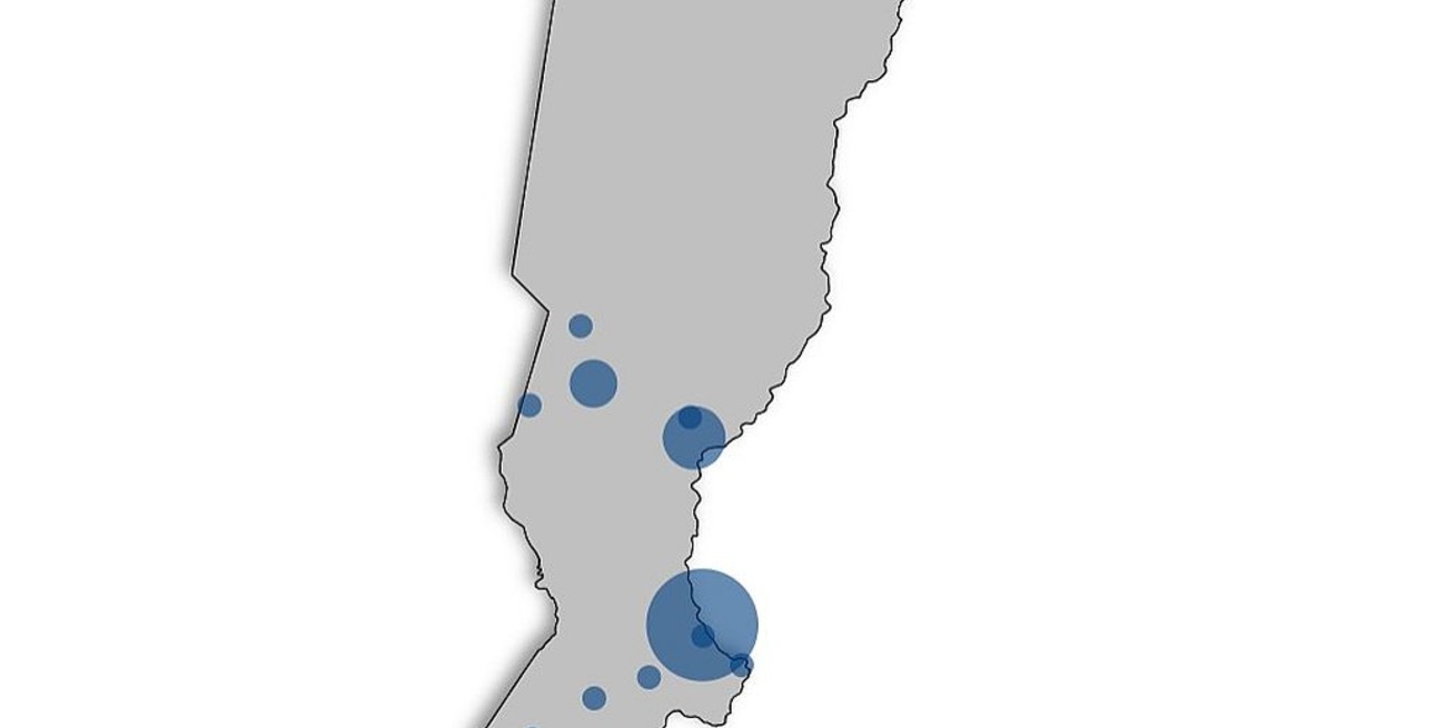 Mapa: la distribución de los casos sospechosos de coronavirus en Santa Fe