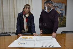 Flavio Raina Los concejales Inés Larriera y Carlos Pereira reclaman mejoras en el parque lumínico de la ciudad.
