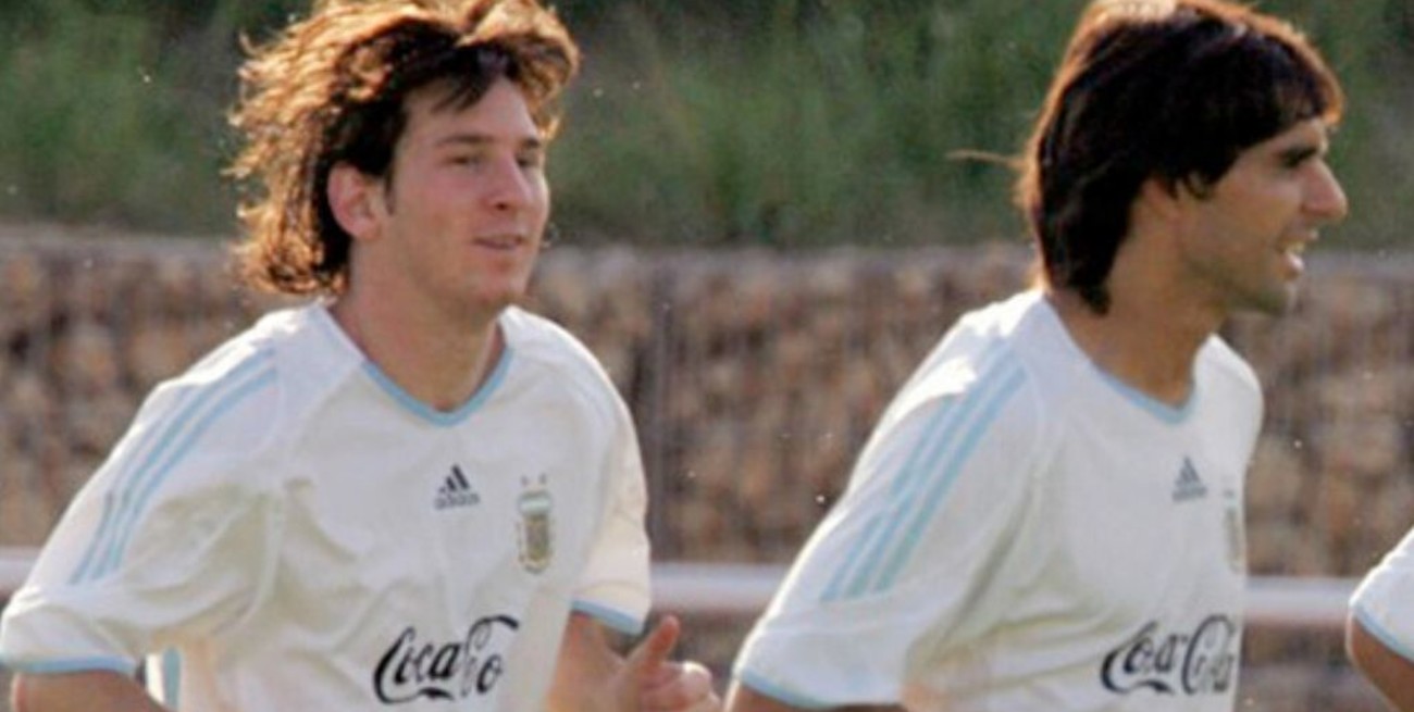 Roberto Ayala: "Al principio Messi entrenaba porque era obligatorio, sino se quedaba en su pieza"