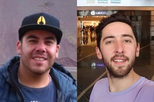 ELLITORAL_210298 |  Facebook Fernando Candia y Felipe Osiadacz se encontraban de vacaciones cuando se vieron envueltos en una riña donde murió una persona.