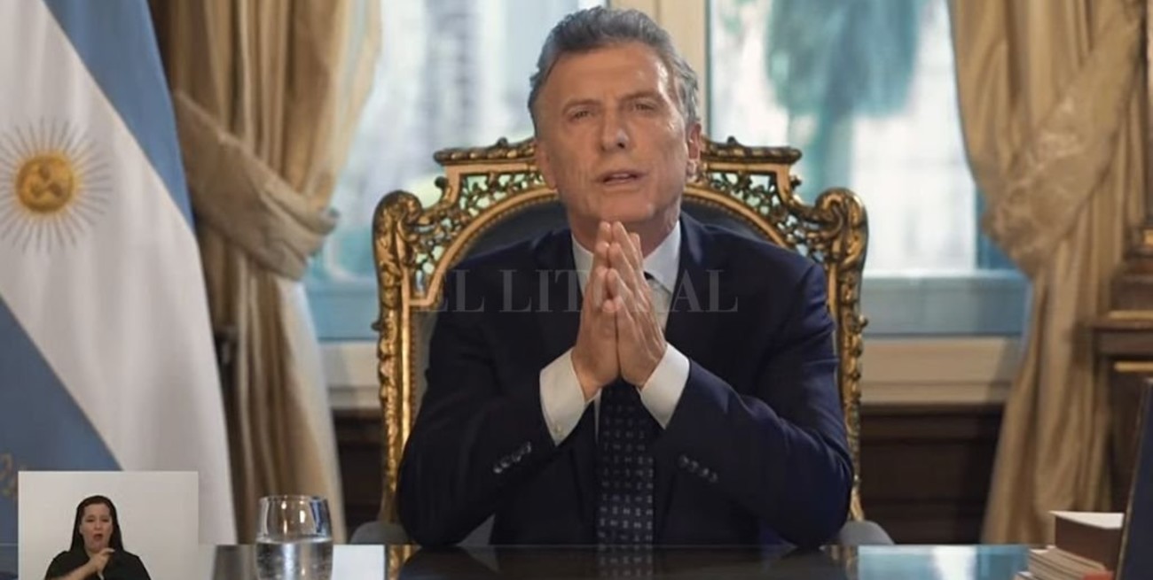 Las principales frases del discurso de Mauricio Macri por cadena nacional