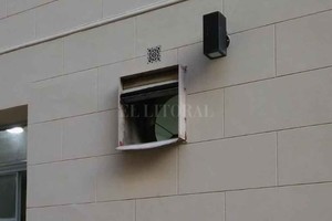 ELLITORAL_212074 |  El Litoral Juan Eduardo Bovino se deslizó por las tuberías para luego alcanzar la calle y darse a la fuga.