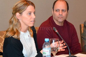 ELLITORAL_220098 |  El Litoral Carolina Pein.  Este novedoso antibiótico está indicado para todas aquellas infecciones que no tenga opciones de tratamiento , dijo la doctora.